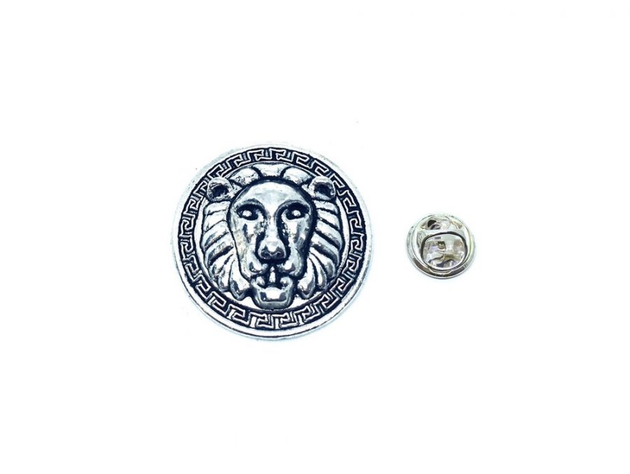 Vintage Lion Head Pin