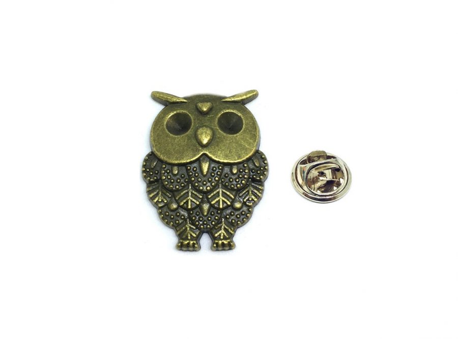 Vintage Owl Pin