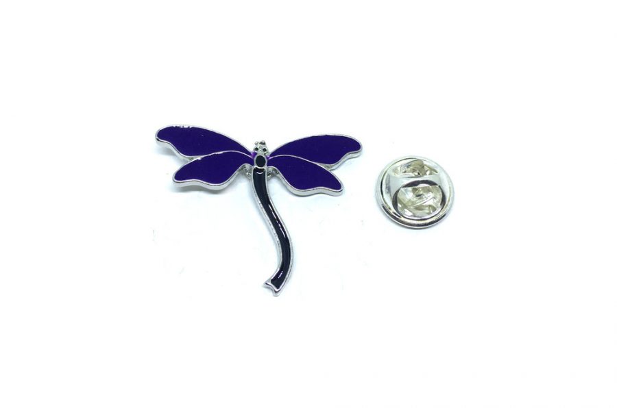 Blue Dragonfly Pin