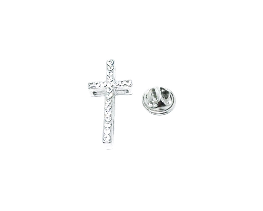 Crystal Cross Pin