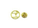 Gold Gymnastics Pin