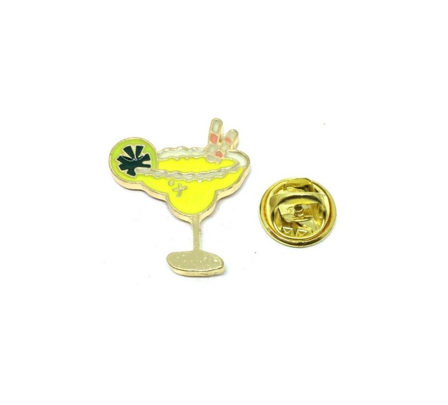 Cocktail Enamel Pin