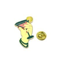Hand Holding Cocktail Drink Enamel Pin