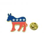 Democratic Donkey Enamel Pin