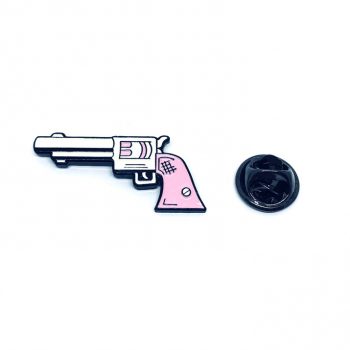 Pistol Enamel Pin