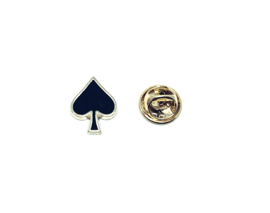 Poker Spades Enamel Pin