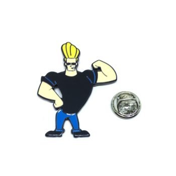 Johnny Bravo Character Lapel Pin