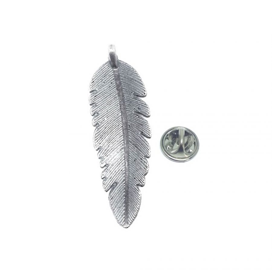 Long Feather Pin