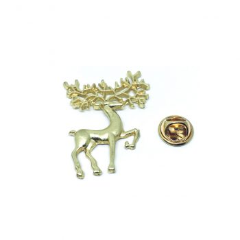 Reindeer Christmas Pin