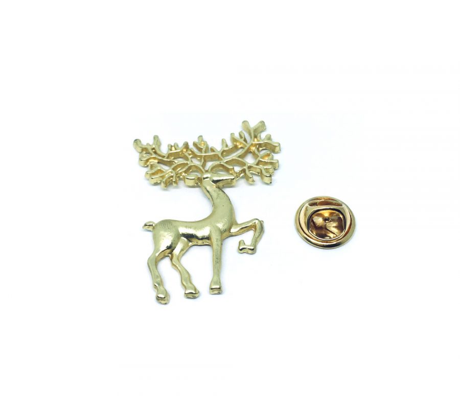 Reindeer Christmas Pin