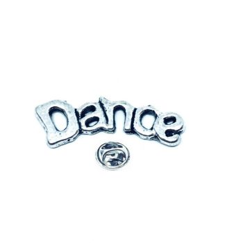 Silver Dance Pin