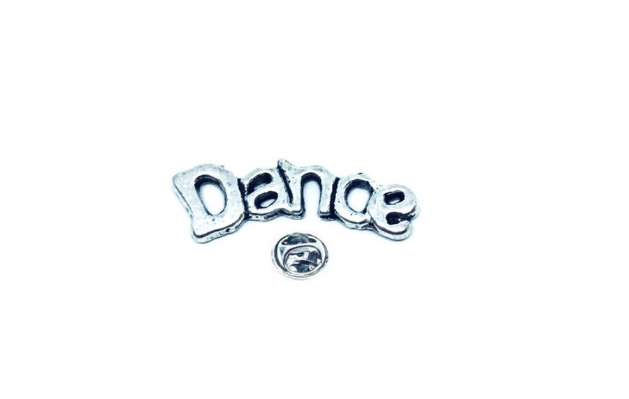 Silver Dance Pin