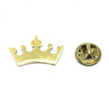 Small Gold Crown Pin