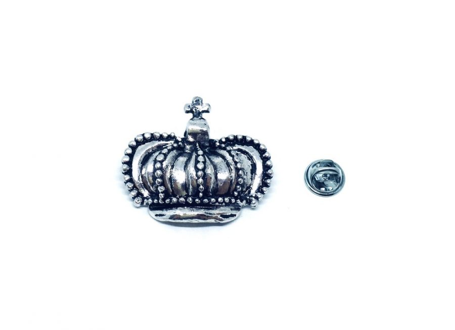 Vintage Crown Lapel Pin