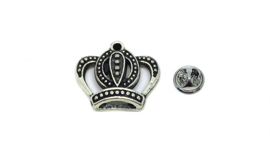 Vintage Crown Pin Badge