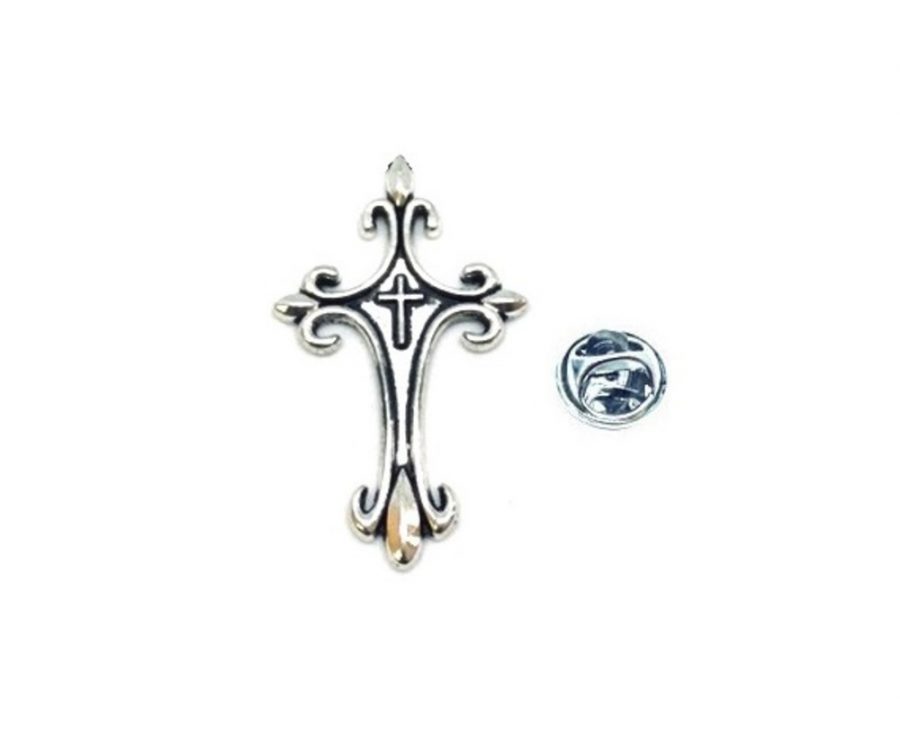 Vintage Orthodox Cross Pin