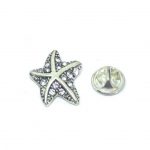 Rhinestone Starfish Pin