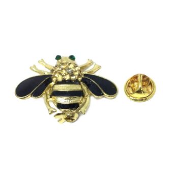 Gold Bee Lapel Pin