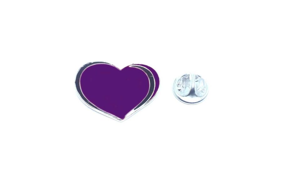 Purple Heart Pin Badge