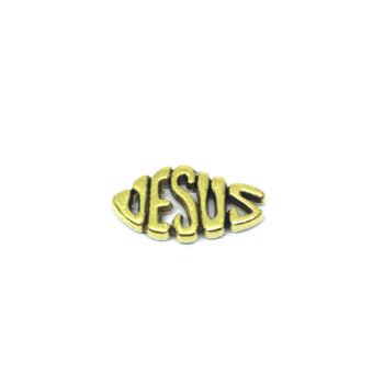 Gold Jesus Pin