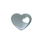 Silver Heart Lapel Pin