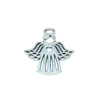 Silver Angel Brooch
