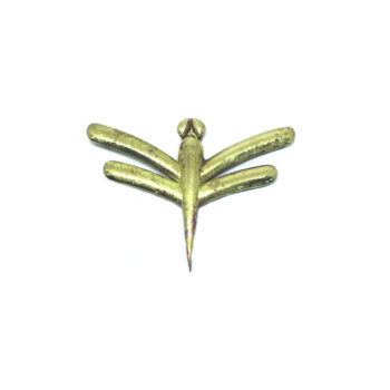 Gold Dragonfly Brooch Pin