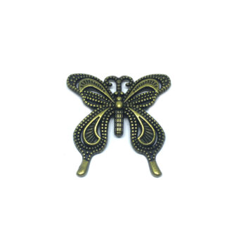Antique Gold Butterfly Brooch