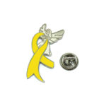 Yellow Guardian Angel Pin