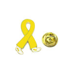 Yellow Ribbon Enamel Pin