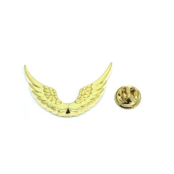 Gold Angel Wing Pin