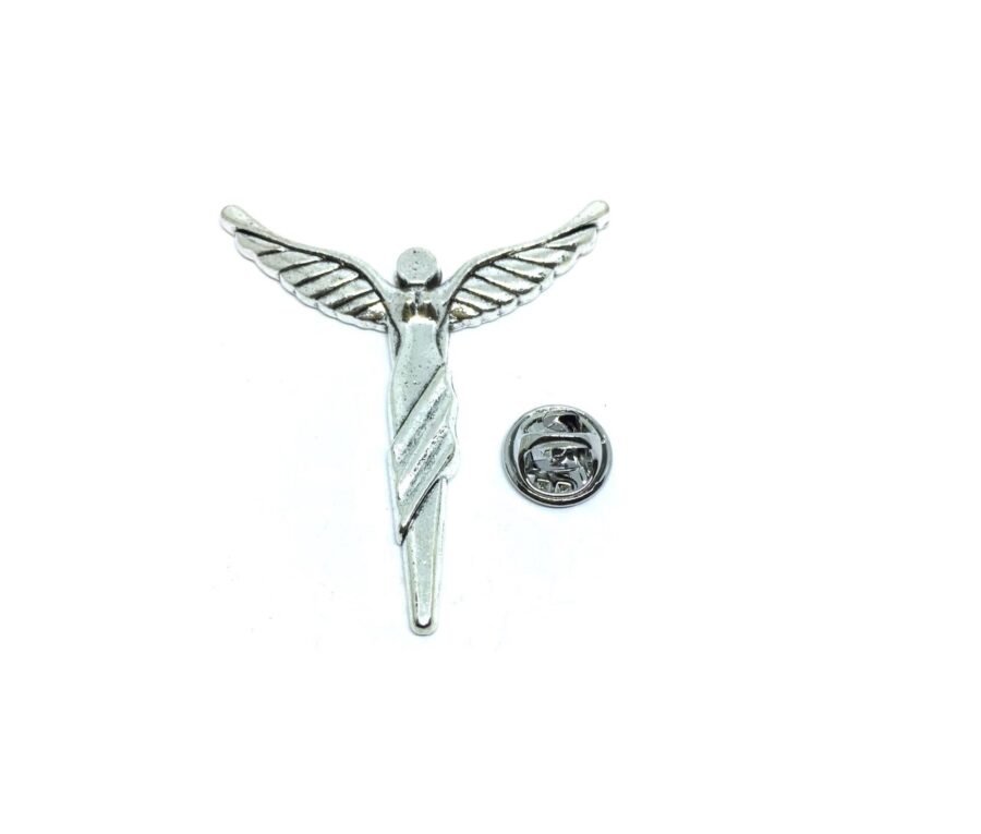 Silver Angel Wing Pin