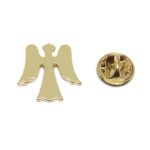 Gold Angel Wing Lapel Pin