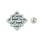 Pewter Celtic Pin Badge