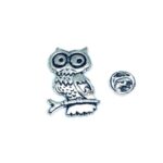 Pewter Owl Pin