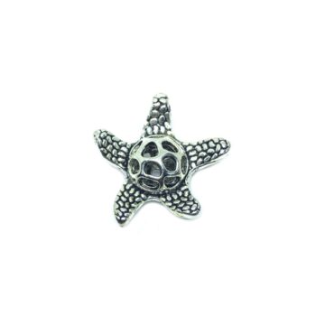 Pewter Starfish Brooch