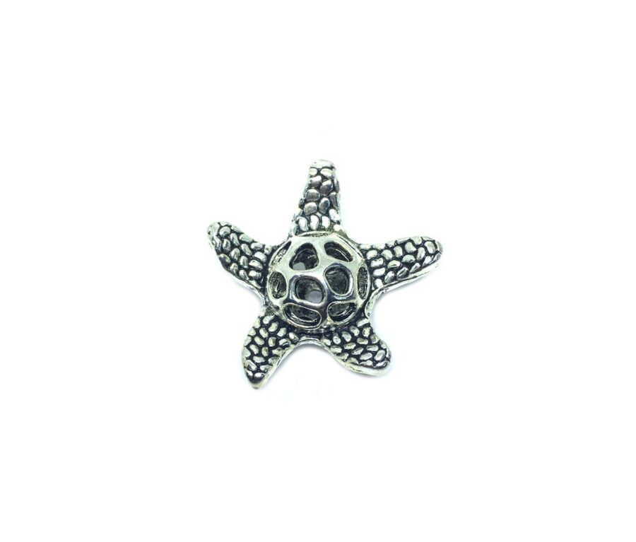 Pewter Starfish Brooch