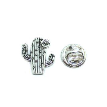 Pewter Cactus Pin