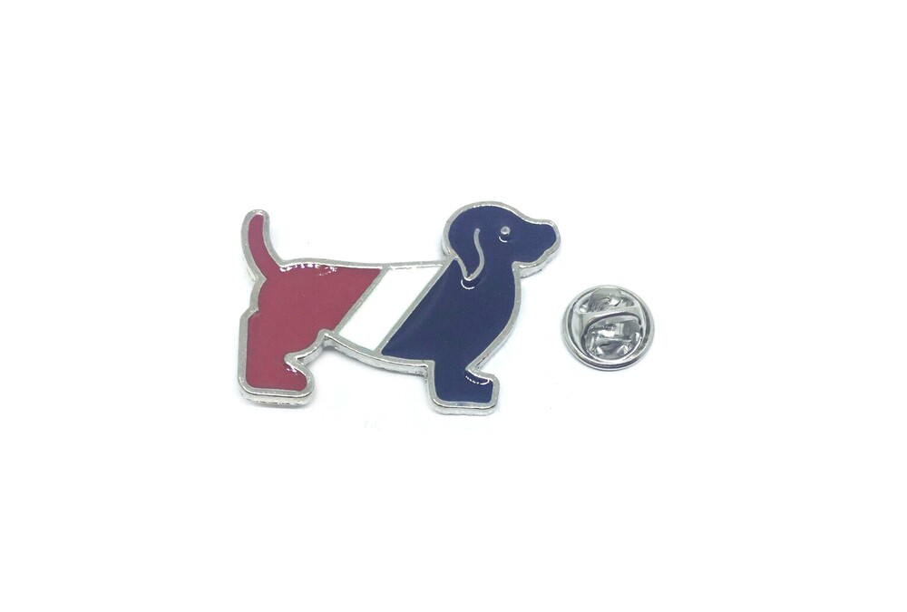 Patriotic Dog Pin