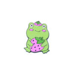 Cute Cartoon Frog Pin