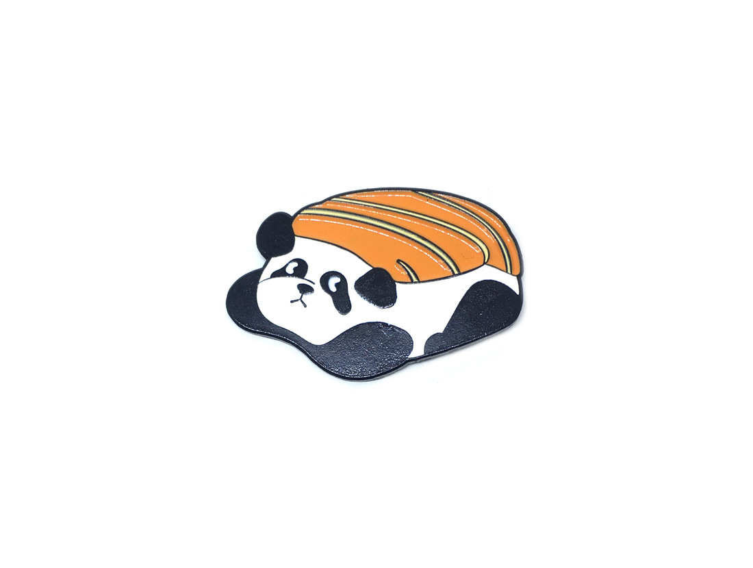Salmon Sushi Panda Pin