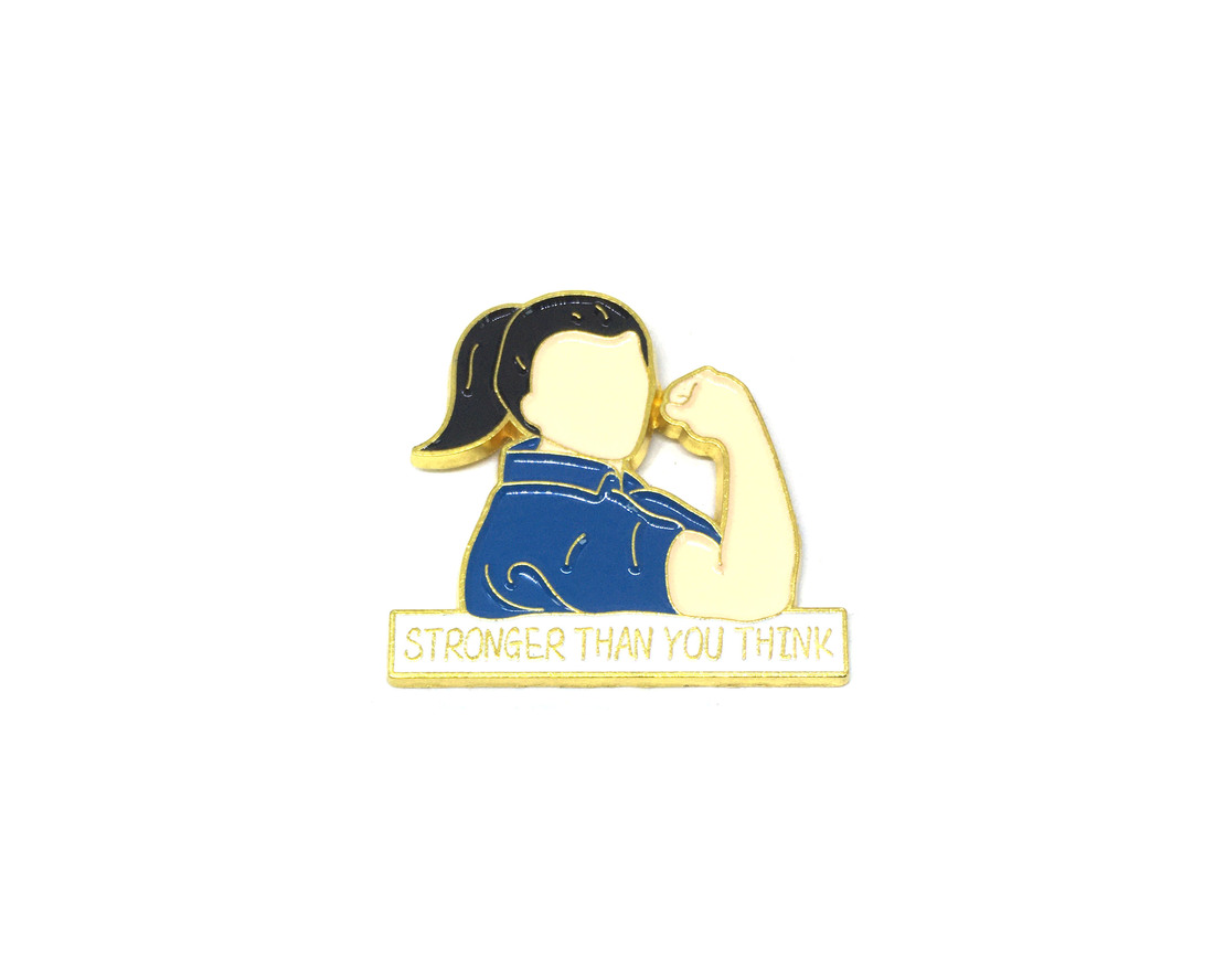 Stronger than You Think Pin