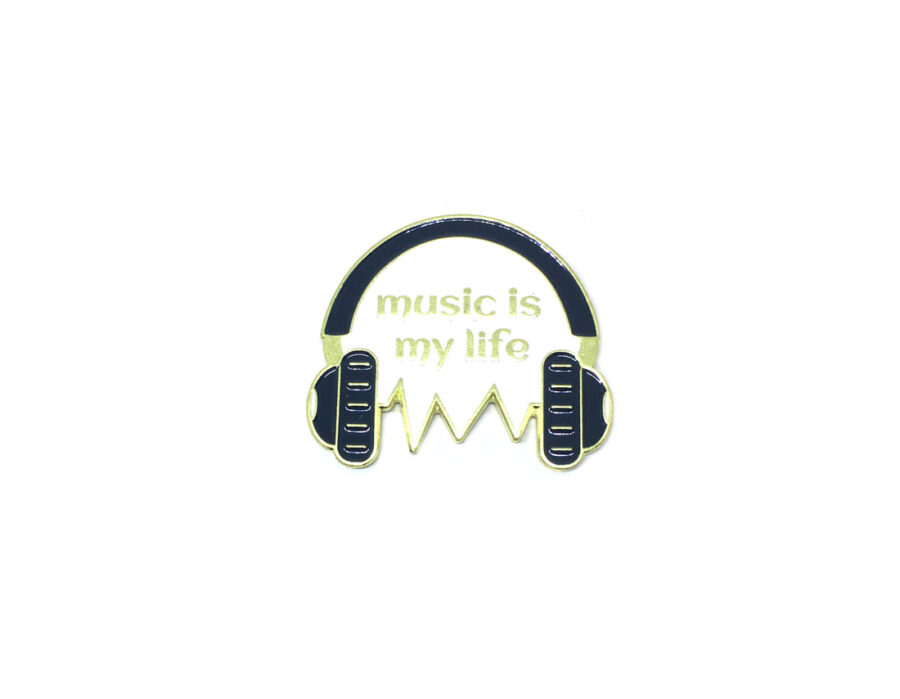 Music is My Life Pin