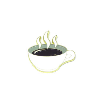 Coffee Cup Enamel Pin