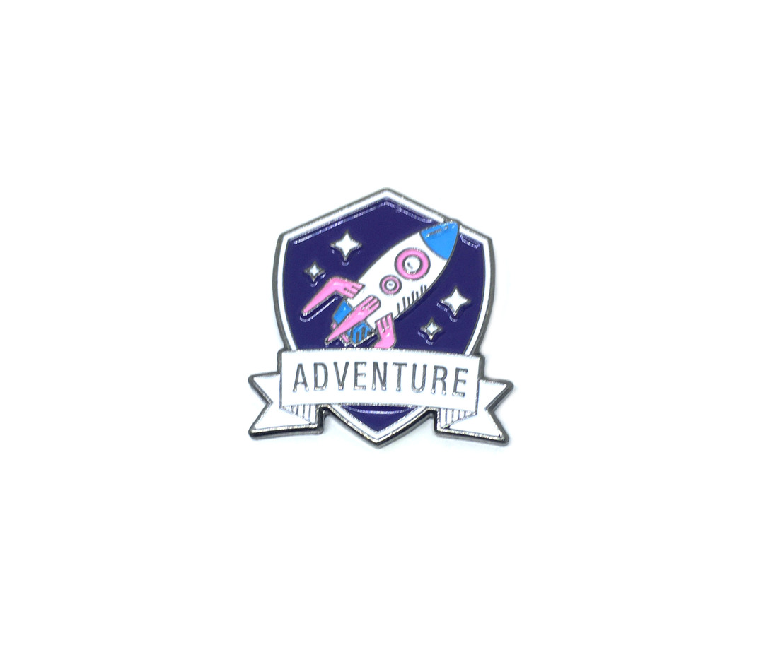 Adventure Space Pin