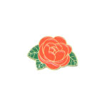 Metal Rose Pin