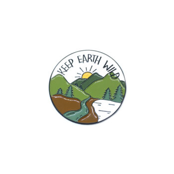 Keep Earth Wild Pin