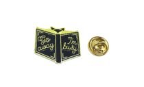'Go Away, I'm Busy' Cat Pin