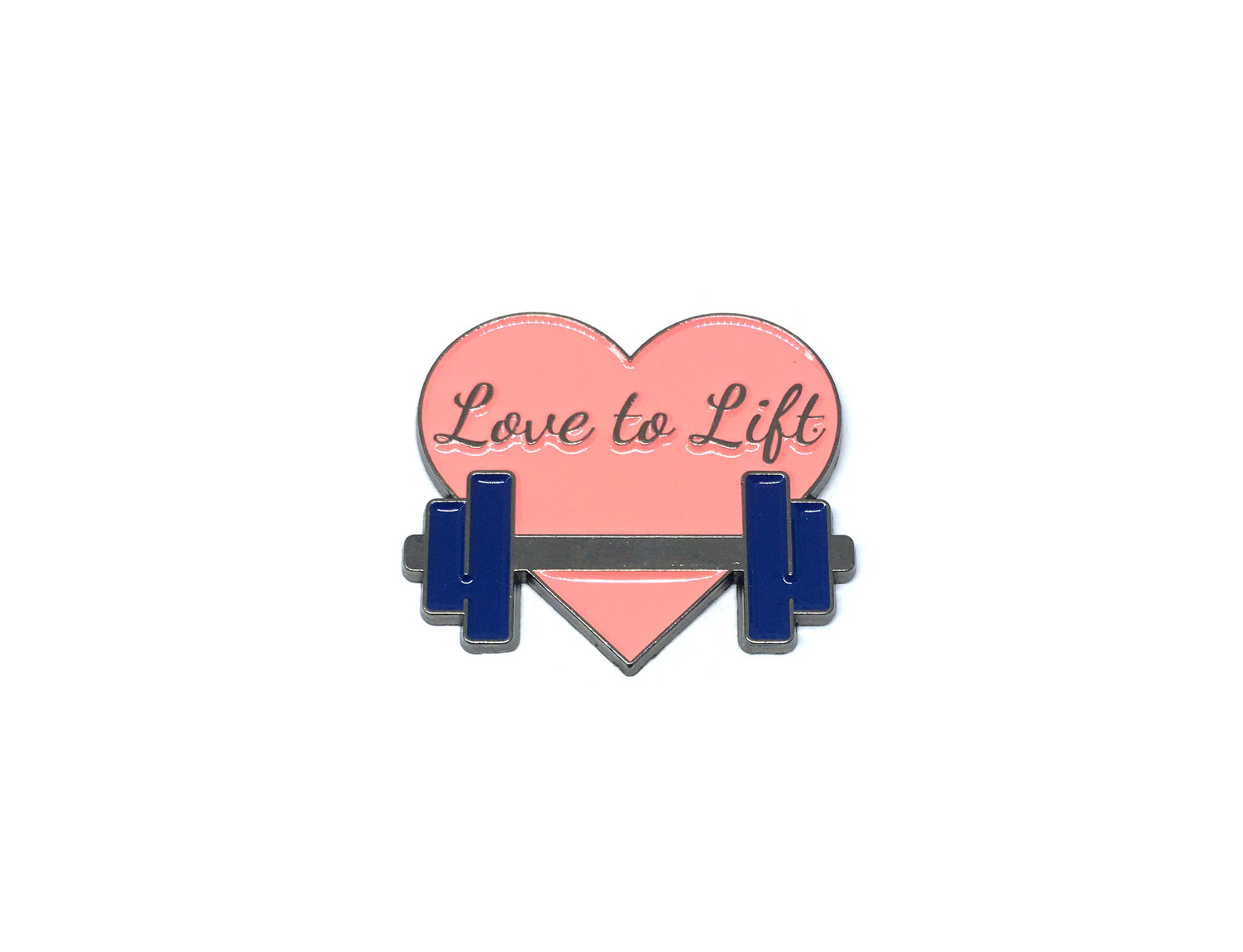 "Love to Lift" Enamel Pin