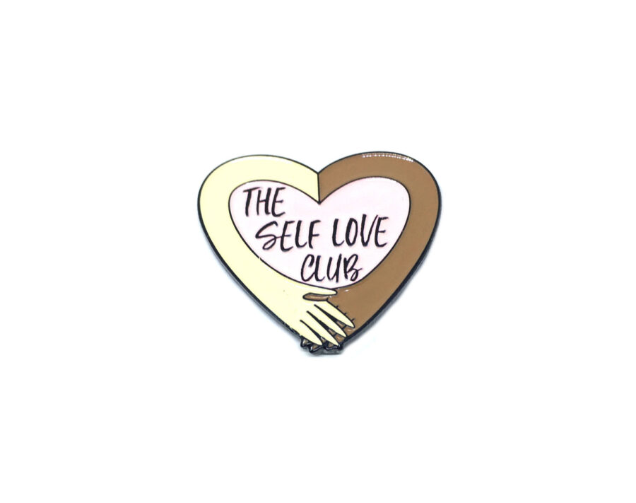 Self-Love Club Heart Pin